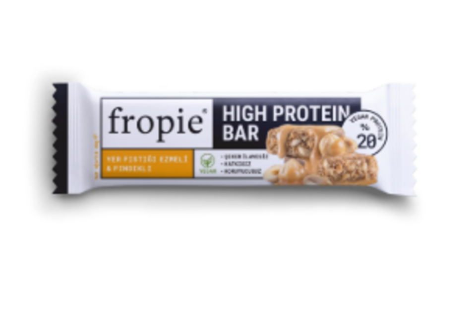 FROPİE HİGH PROTEİN BAR 40GR- YERFISTIĞI&FINDIK